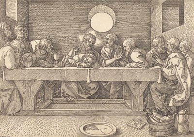 Das letzte Abendmahl von Albrecht Dürer