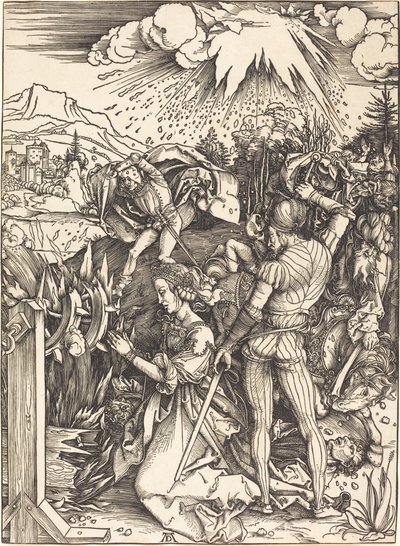 Das Martyrium der Heiligen Katharina von Albrecht Dürer