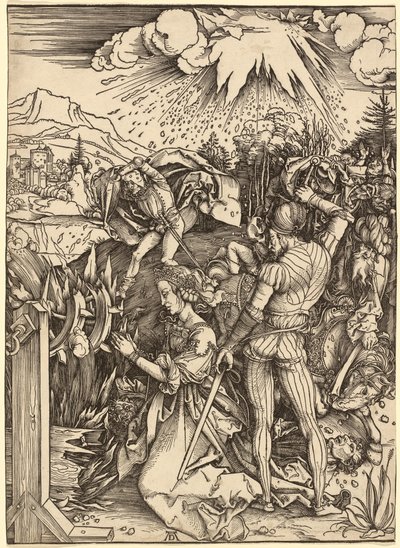 Das Martyrium der Heiligen Katharina von Albrecht Dürer