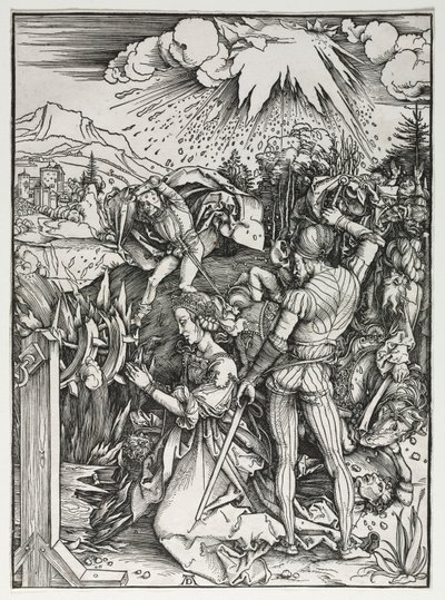 Das Martyrium der Heiligen Katharina von Alexandria von Albrecht Dürer