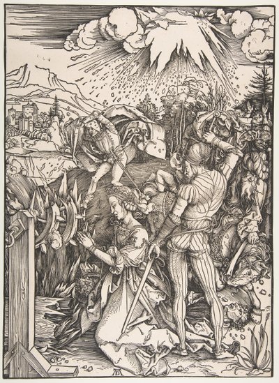 Das Martyrium der Heiligen Katharina von Albrecht Dürer