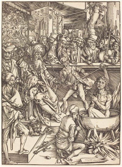 Das Martyrium des heiligen Johannes von Albrecht Dürer