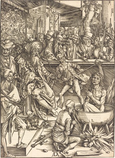 Das Martyrium des heiligen Johannes von Albrecht Dürer