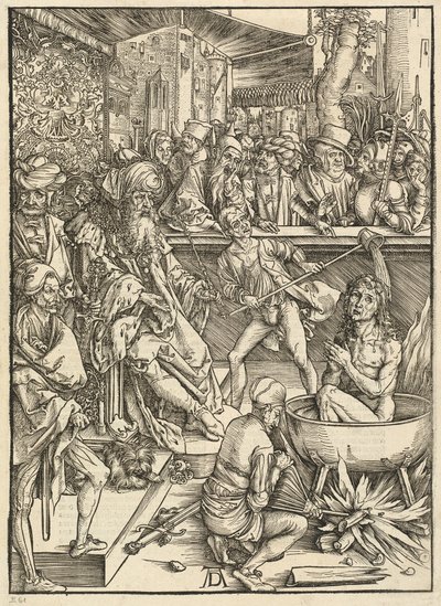 Das Martyrium des Heiligen Johannes von Albrecht Dürer