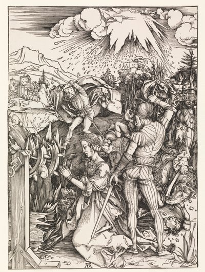 Das Martyrium der hl. Katharina von Albrecht Dürer