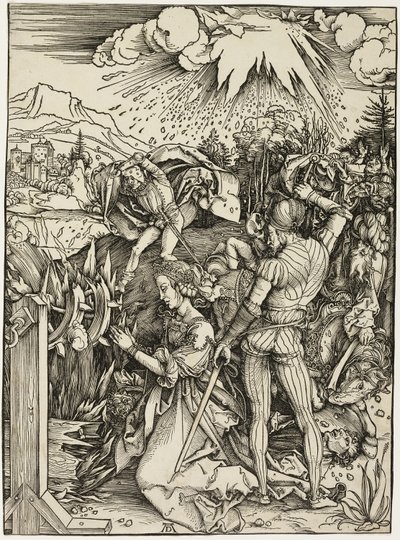 Das Martyrium der hl. Katharina von Albrecht Dürer