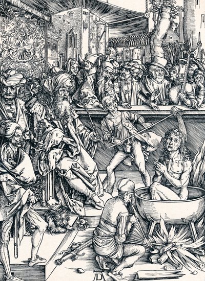 Das Martyrium des heiligen Johannes, 1498 1906 von Albrecht Dürer