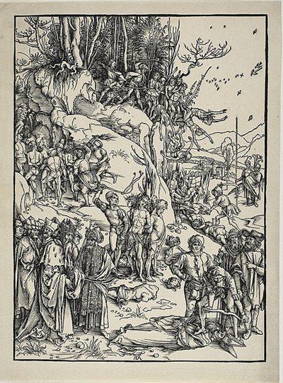 Das Martyrium der Zehntausend von Albrecht Dürer