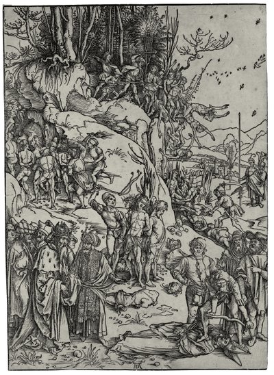 Das Martyrium der Zehntausend, 1497 von Albrecht Dürer