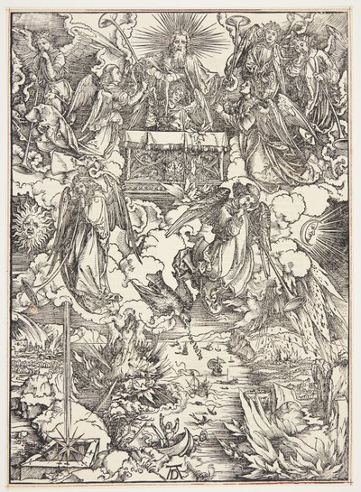 Die sieben Trompeten von Albrecht Dürer