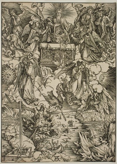 Die sieben Trompeten von Albrecht Dürer