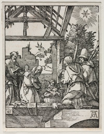 Die Kleine Passion: Die Geburt Christi von Albrecht Dürer
