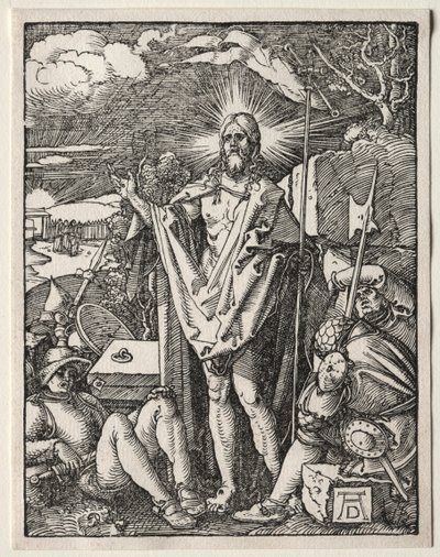 Die Kleine Passion: Die Auferstehung, 1509-1511 von Albrecht Dürer