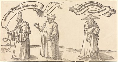 Der Lehrer, der Geistliche und die Vorsehung von Albrecht Dürer