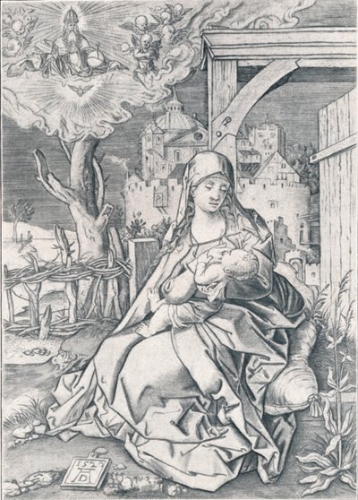 Die Jungfrau am Tor, 1522 1906 von Albrecht Dürer