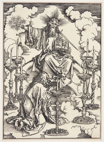 Die Vision der sieben Leuchter von Albrecht Dürer