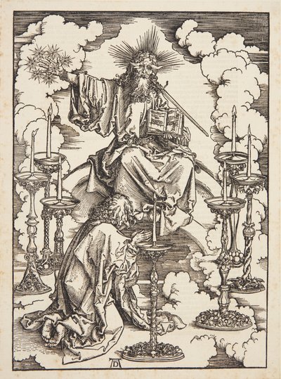 Die Vision der sieben Leuchter von Albrecht Dürer