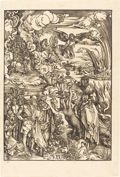 Die Hure Babylon von Albrecht Dürer