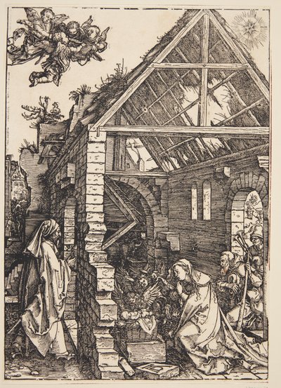 Die Anbetung der Hirten von Albrecht Dürer