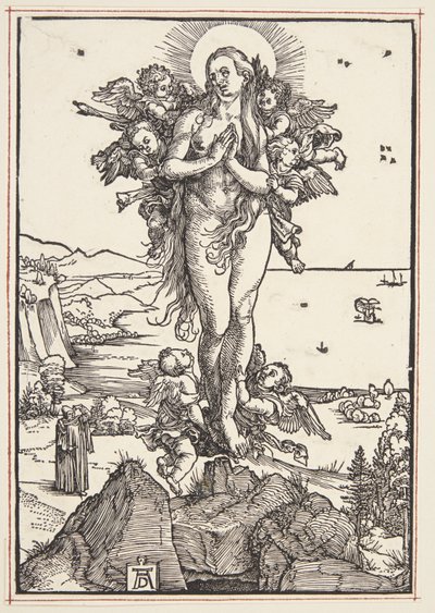 Die Erhebung der Heiligen Maria Magdalena von Albrecht Dürer