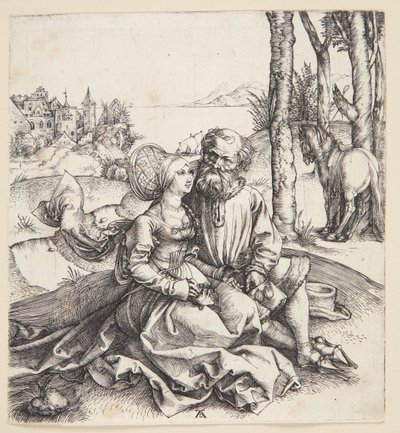 Das ungleiche Paar von Albrecht Dürer