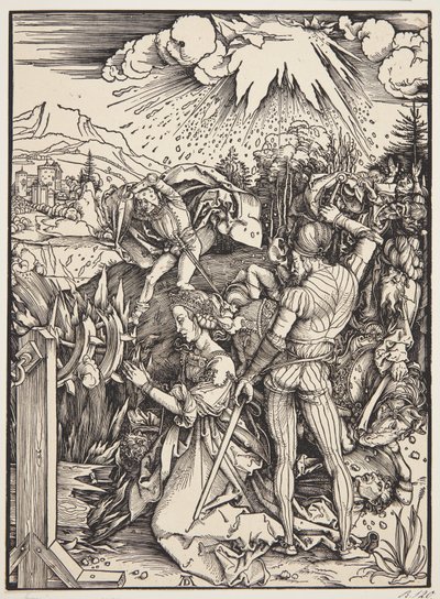 Das Martyrium der hl. Katharina von Albrecht Dürer