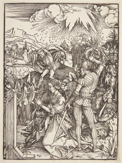 Das Martyrium der heiligen Katharina von Albrecht Dürer