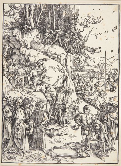 Das Martyrium der zehntausend von Albrecht Dürer