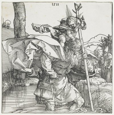 Heiliger Christophorus von Albrecht Dürer