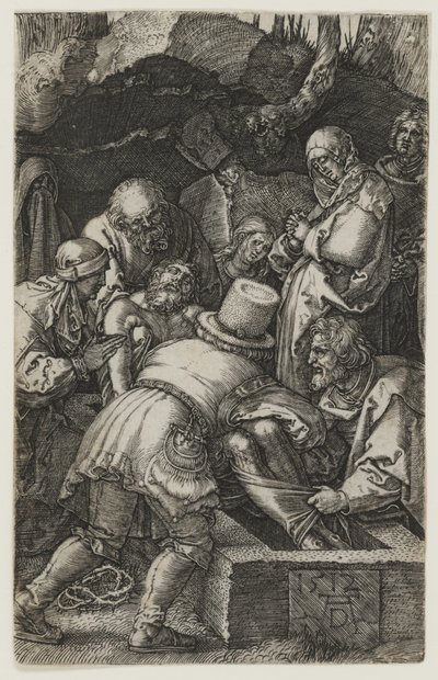Die Grablegung Christi von Albrecht Dürer