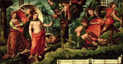 Allegorie der menschlichen Leidenschaften von Alcira Master
