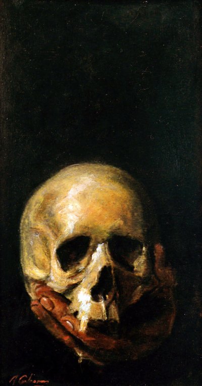 Der Schädel von Alejandro Cabeza