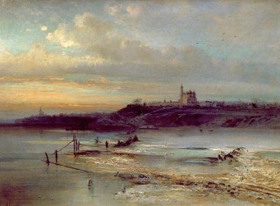 Das Tauwetter, Jaroslawl von Alexei Kondratjewitsch Sawrassow