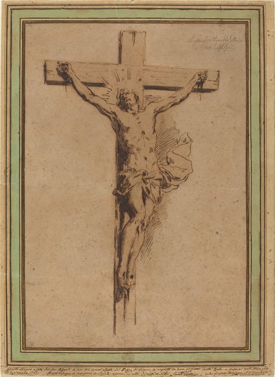 Christus am Kreuz von Alessandro Algardi