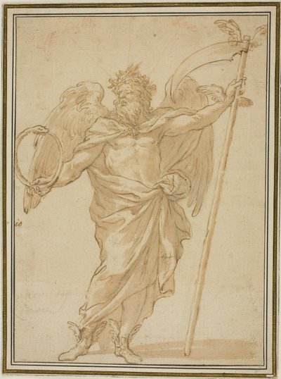 Vater Zeit von Alessandro Algardi