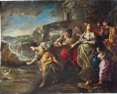 Die Auffindung des Moses von Alessandro Gherardini