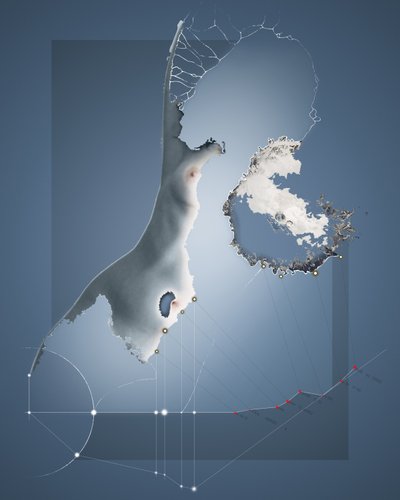 Ukraine von Russland angegriffen, 2022 (Illustration) von Alessandro Lonati