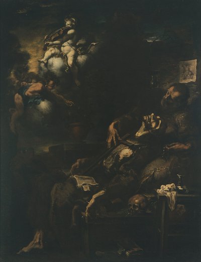 Die Ekstase des Heiligen Franziskus von Alessandro Magnasco