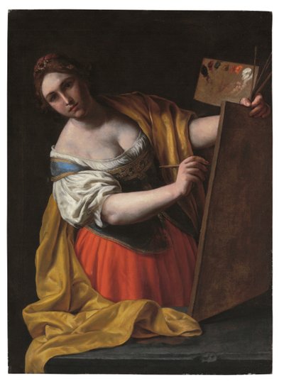 Allegorie der Malerei von Alessandro Turchi