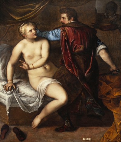 Die Vergewaltigung der Lucretia von Alessandro Varotari