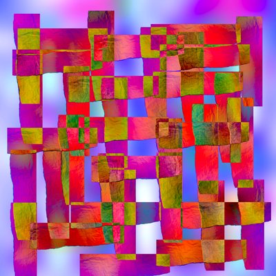 Kristallgeometrische Struktur, 2019 von Alex Caminker