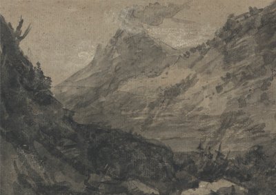 Gebirgslandschaft von Alexander Cozens