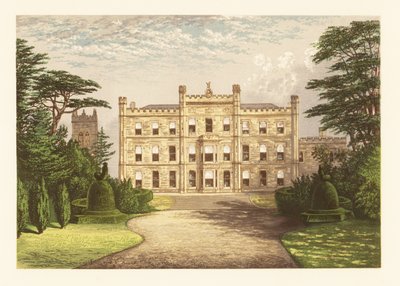 Elvaston Castle, Derbyshire, England von Alexander Francis (after) Lydon