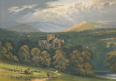 Melrose Abbey, 1882, 1897 von Alexander Francis Lydon