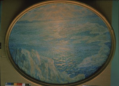 Meer, Sonne, Felsen, 1900-1910 von Alexander Fyodorovich Gaush