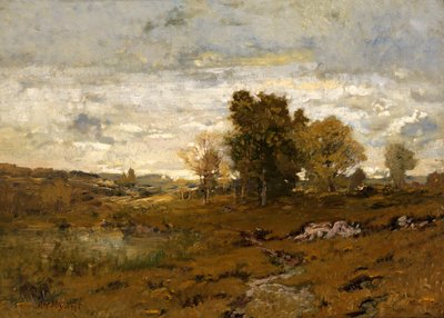 Herbst in Arkville, Mitte bis Ende des 19. Jahrhunderts von Alexander Helwig Wyant