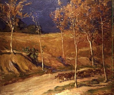 Rinder im Tal von Alexander Jamieson