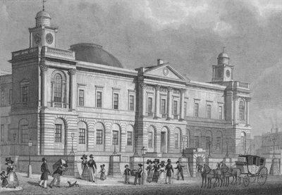 Das Registerbüro, Princes Street, 1829 von Alexander McClatchie