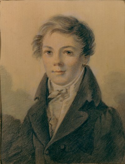 Porträt von Ivan Boretsky von Alexander Molinari