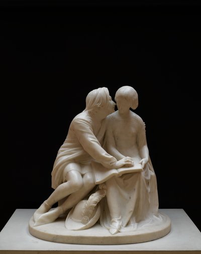 Paolo und Francesca, 1852 von Alexander Munro
